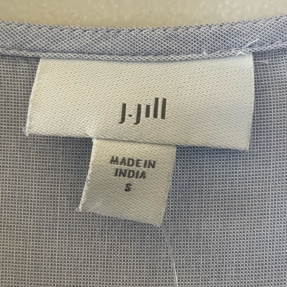 J. Jill Button Up Dress with Pockets & Embroidery Detail - Picture 10 of 14